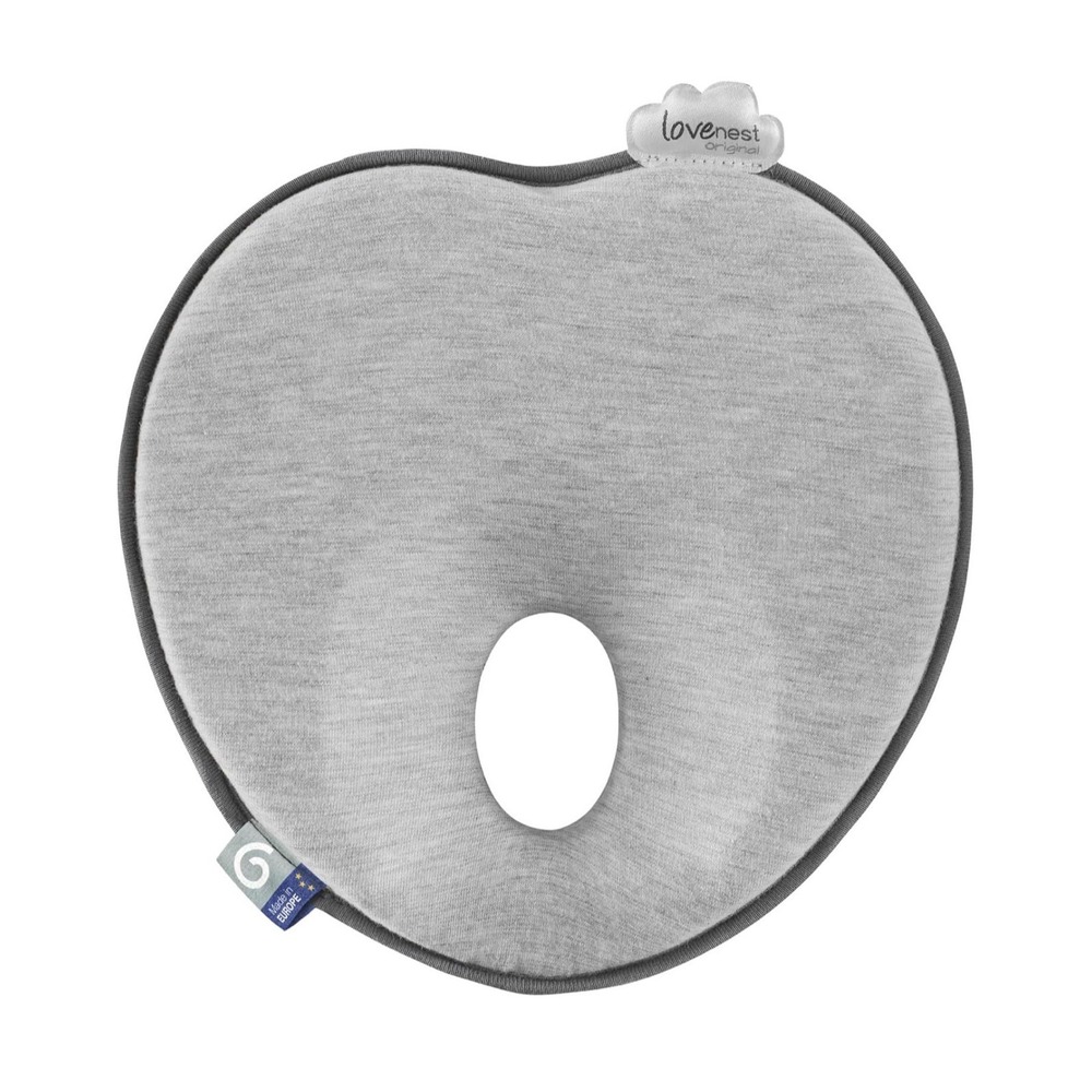 Babymoov‎ Lovenest Original Baby Infant Head Support Cushion Organic Grey